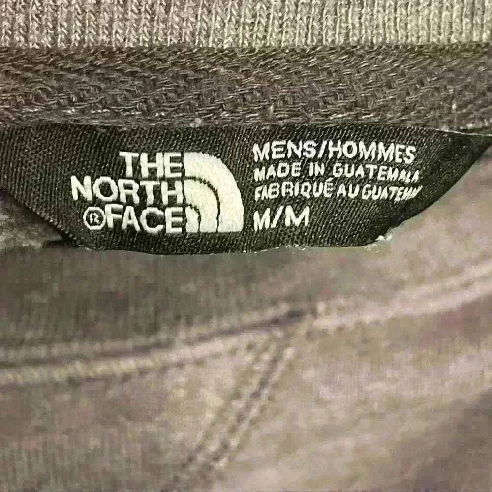 The North Face Sweatshirt Mens Medium Gray Since 1966 Cotton Poly Blend